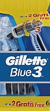 Düfte, Parfümerie und Kosmetik Einwegrasierer 4 St. - Gillette Blue 3