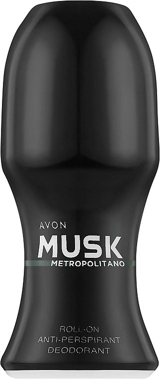 Avon Musk+ Metropolitano - Deo Roll-on Antitranspirant — Bild N1