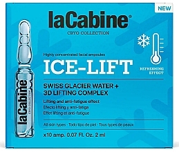 Kühlende Gesichtsampullen mit Lifting-Effekt - La Cabine Ice-lift Ampoules — Bild N4