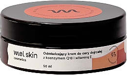 Düfte, Parfümerie und Kosmetik Anti-Aging-Creme für reife Haut mit Coenzym Q10 und Vitamin E - Mel Skin