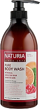 Duschgel mit Preiselbeere und Orange - Naturia Pure Body Wash Cranberry & Orange — Bild N3