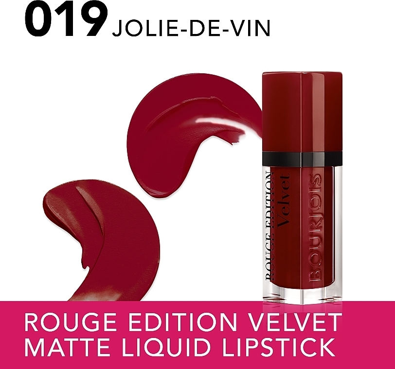 Flüssiger matter Lippenstift - Bourjois Rouge Edition Velvet Lipstick — Bild N3