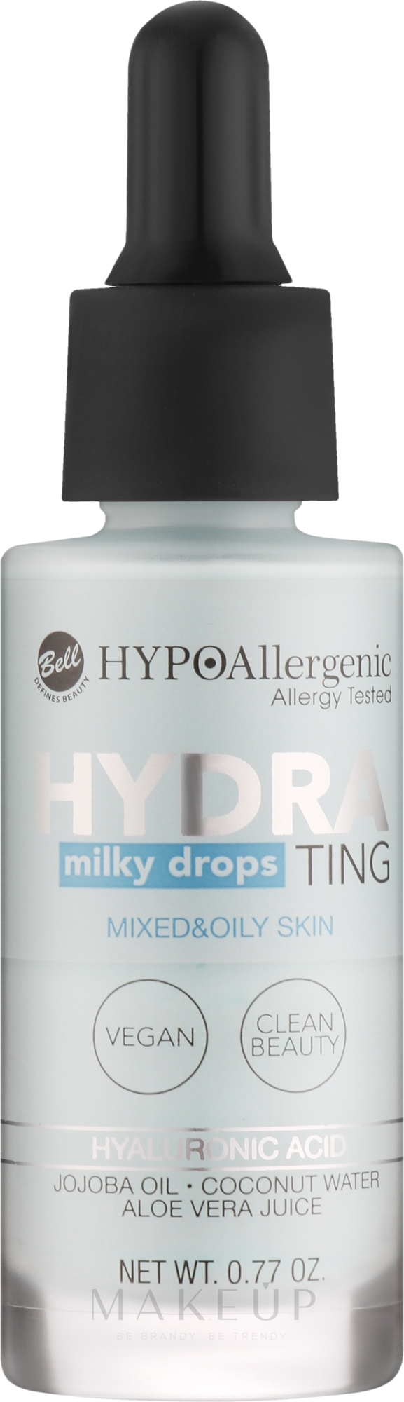 Hypoallergene Nährmilch mit Jojobaöl und Kokoswasser - Bell HypoAllergenic Hydrating Milky Drop — Bild 22 g