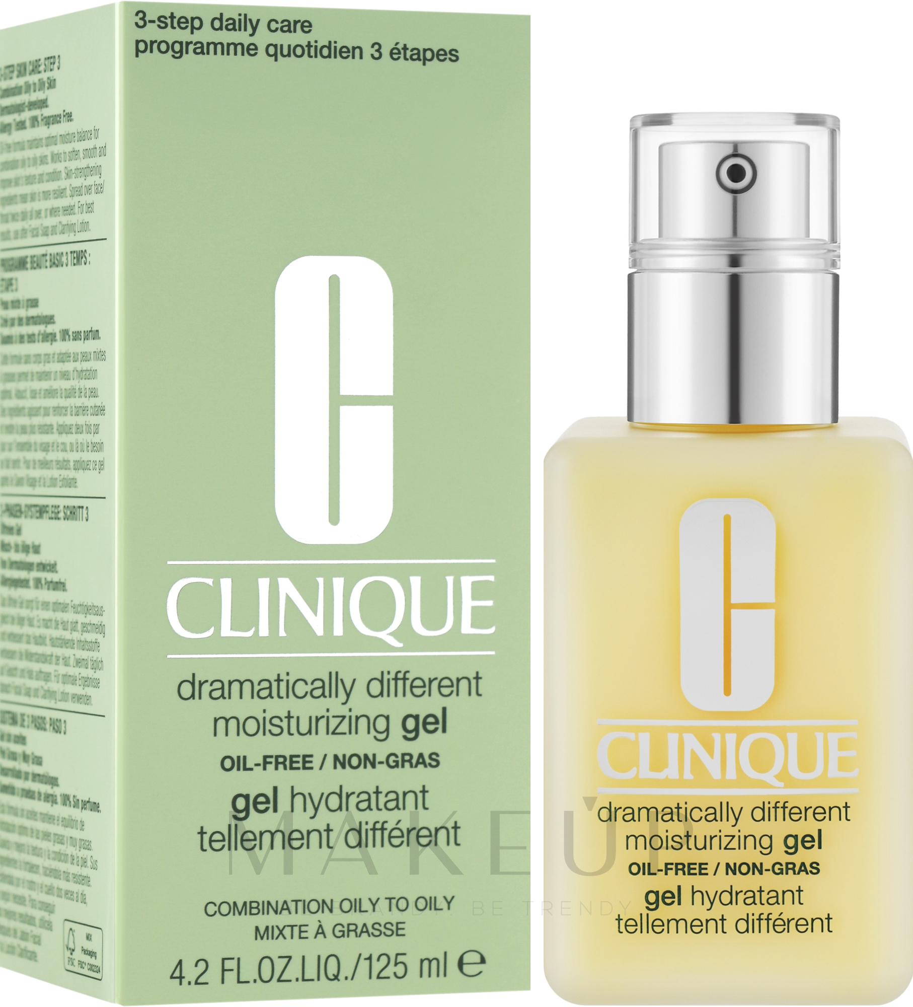 Feuchtigkeitsspendendes Gesichtsgel für fettige und Mischhaut - Clinique Dramatically Different Moisturizing Gel — Bild 125 ml