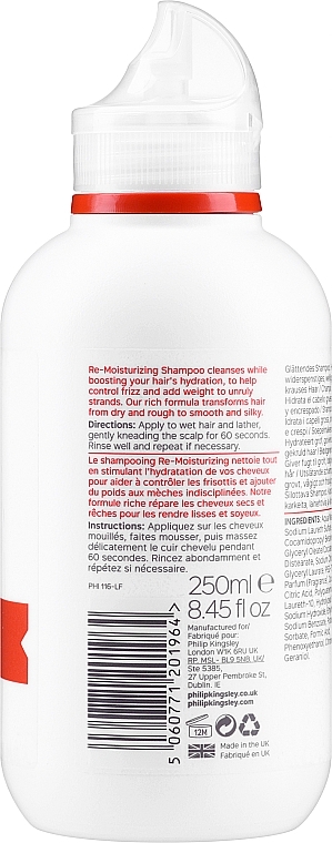 Feuchtigkeitsspendendes Shampoo - Philip Kingsley Re-Moisturizing Shampoo — Bild N2