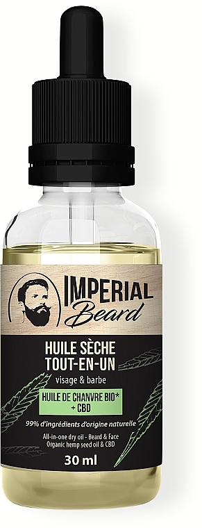Gesichts- und Bartöl - Imperial Beard All-in-One Dry Oil Beard & Face — Bild N1