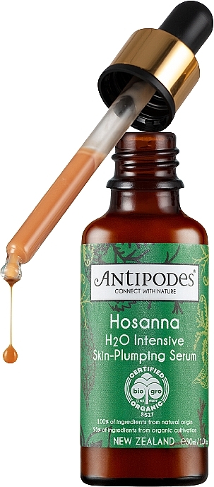 Intensiv glättendes Gesichtsserum - Antipodes Hosanna H2O Intensive Skin-Plumping Serum — Bild N2