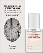 Gesichtsserum mit Niacinamid  - Dr.Althea 15% Niacinamide Purity Serum  — Bild N2