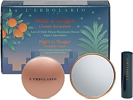 L'Erbolario Notte a Tangeri - Make-up Set (Puder 8.5 g + Eyeliner 7.5 ml + Spiegel)  — Bild N1