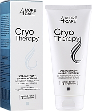 Düfte, Parfümerie und Kosmetik Mizellen-Shampoo für geschädigtes und glanzloses Haar - More4Care Cryo Therapy Shampoo