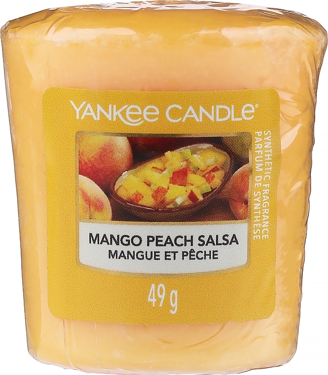 Votivkerze Mango Peach Salsa - Yankee Candle Mango Peach Salsa Sampler Votive