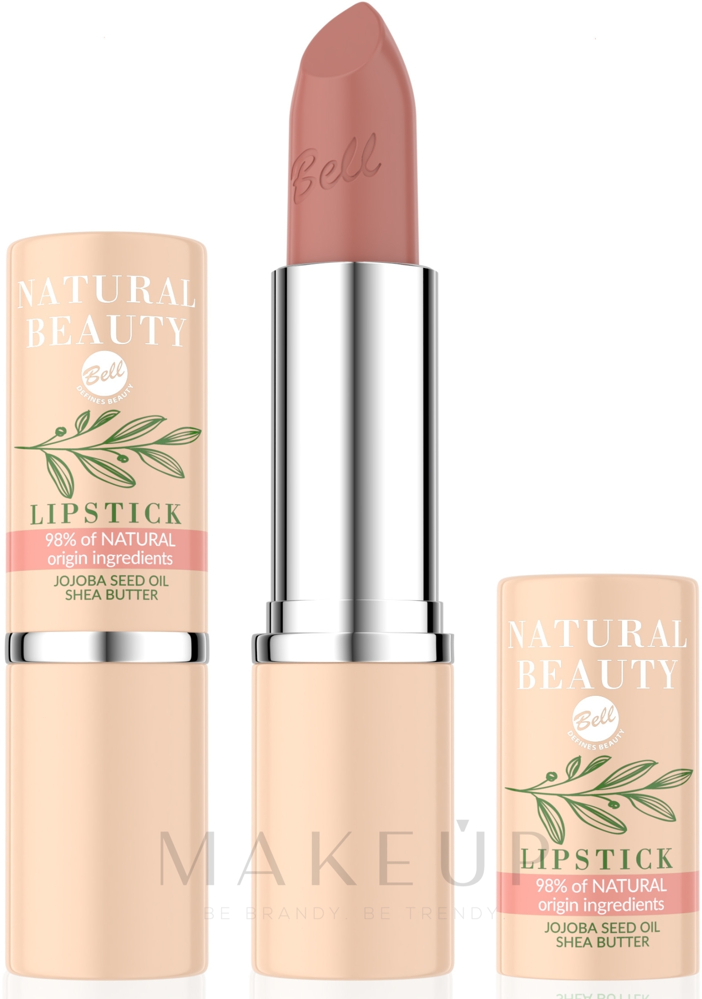 Feuchtigkeitsspendender Lippenstift - Bell Natural Beauty Lipstick — Bild 01 - Falling Leaves