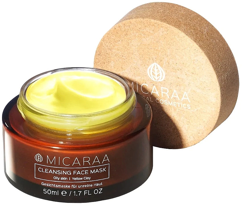 Reinigende Gesichtsmaske - Micaraa Cleansing Face Mask — Bild N1