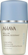Düfte, Parfümerie und Kosmetik Deo Roll-on - Ahava Deadsea Water Roll-On Mineral Deodorant