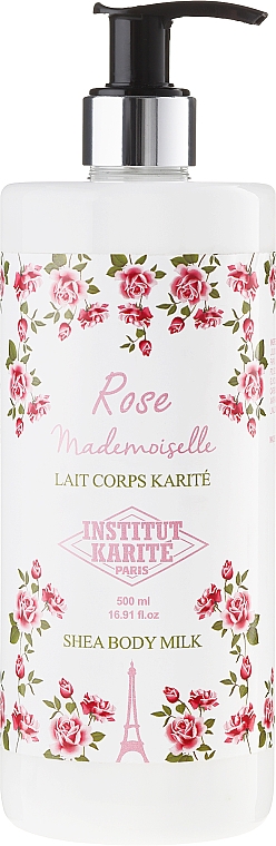 Körpermilch mit Sheabutter "Rose Mademoiselle" - Institut Karite Rose Mademoiselle Shea Body Milk — Bild N3