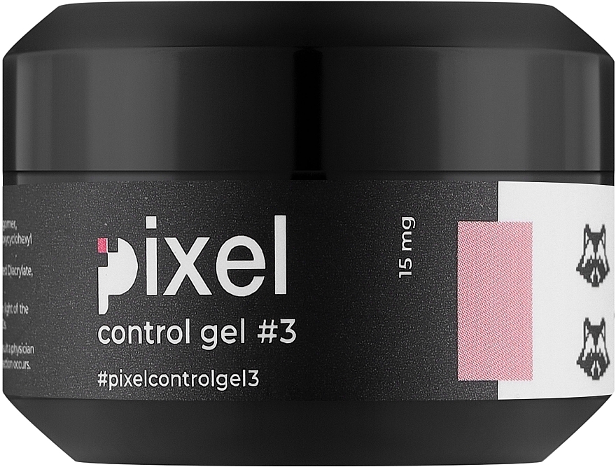 Camouflage-Gel für Nägel 15 ml - Pixel UV/LED One Phase Builder Gel Cover — Bild N1