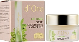 Düfte, Parfümerie und Kosmetik Anti-Aging-Lippenpeeling - Helah Elisir Antitempo D'oro Scrub Smoothening Antiwrinkle