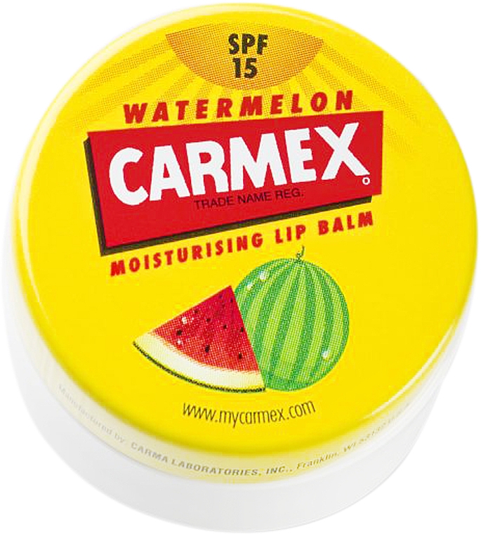Feuchtigkeitsspendender Lippenbalsam mit Wassermelonduft - Carmex Lip Balm Water Mellon — Bild N5