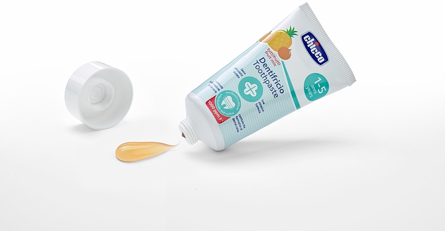 Zahnpasta Tutti Frutti mit Fluor ab 1 Jahr - Chicco — Bild N2