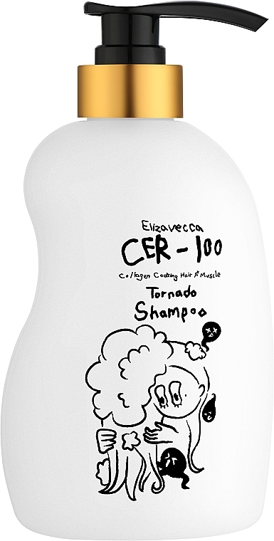 Kollagen-Haarshampoo - Elizavecca CER-100 Collagen Coating Hair A+ Muscle Tornado Shampoo — Bild N1
