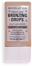 Bronzer - Makeup Revolution Bright Light Bronzing Drops  — Bild N1