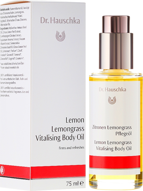 Vitalisierendes Körperöl Lemon & Lemongrass - Dr. Hauschka Lemon Lemongrass Vitalizing Body Oil — Bild N1