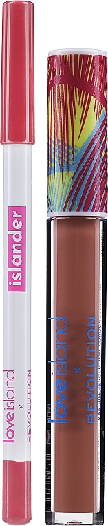 Lippen-Make-up Set - Makeup Revolution x Love Island Coupled Up Lip Kit  — Bild N2
