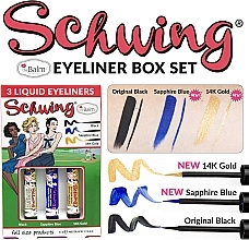 theBalm Ladies Schwing Liquid Eyeliner Trio (Flüssiger Eyeliner 3 x1.7ml) - Make-up Set  — Bild N14
