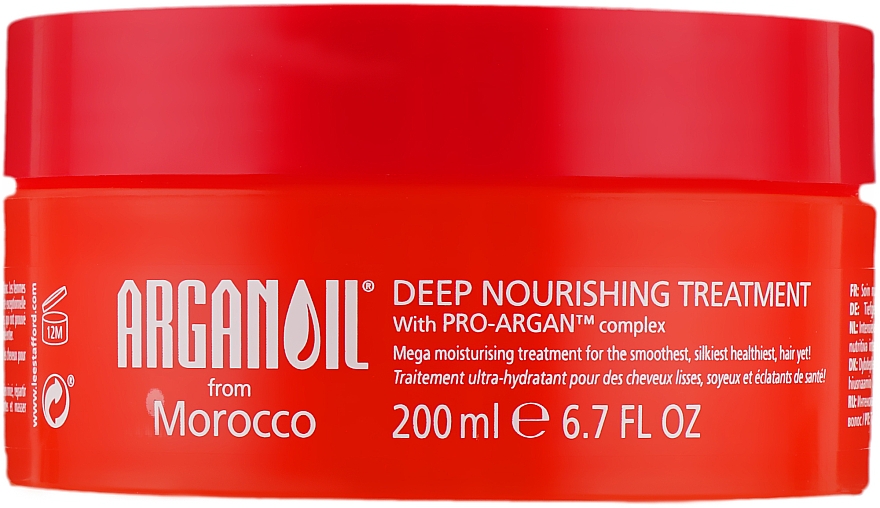 Maske mit Arganöl - Lee Stafford Arganoil from Morocco Deep Nourishing Treatment — Bild N1