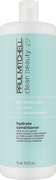 Feuchtigkeitsspendender Conditioner mit Oliven und Haferpeptid - Paul Mitchell Clean Beauty Hydrate Conditioner — Bild N2