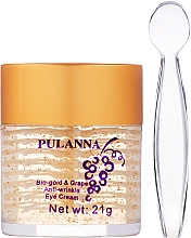Anti-Falten-Augencreme mit Bio-Gold und Traubenextrakt - Pulanna Bio-gold & Grape Anti-wrinkle Eye Cream — Bild N2