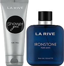 La Rive Ironstone For Men - Duftset (Eau de Toilette 100ml + Duschgel 100ml) — Bild N2