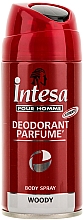 Düfte, Parfümerie und Kosmetik Parfümiertes Deospray Woody - Intesa Classic Red Woody Body Spray Protective Action