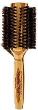 Düfte, Parfümerie und Kosmetik Bambus-Zahnbürste mit Naturborsten 40 mm - Olivia Garden Healthy Hair Boar Eco-Friendly Bamboo Brush