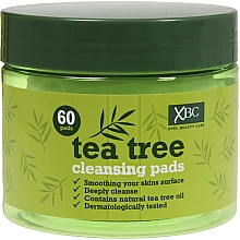 Glättende Reinigungspads für das Gesicht mit Teebaumöl - Xpel Marketing Ltd Tea Tree Cleansing Pads — Bild N1