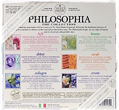 Naturseifen-Geschenkset Philosophia - Nesti Dante Gift Set Natural Soaps Philosophia Collection (6x150g) — Bild N3