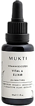Vitamin-Booster für das Gesicht Vital A - Mukti Organics Vitamin Booster Elixir  — Bild N1