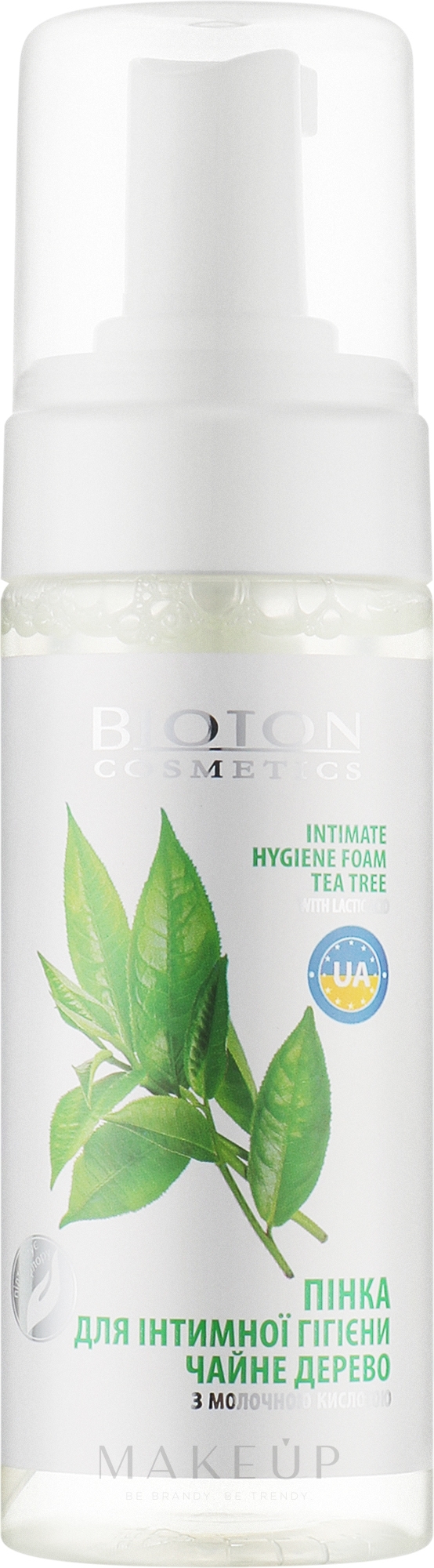 Intimhygieneschaum mit Teebaumöl - Bioton Cosmetics Nature  — Bild 150 ml