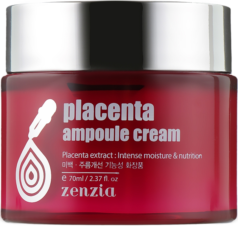 Gesichtscreme mit Plazenta - Zenzia Placenta Ampoule Cream — Bild N2