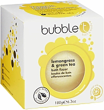 Düfte, Parfümerie und Kosmetik Badebombe Zitronengras & Grüner Tee - Bubble T Bath Fizzer Lemongrass Green Tea