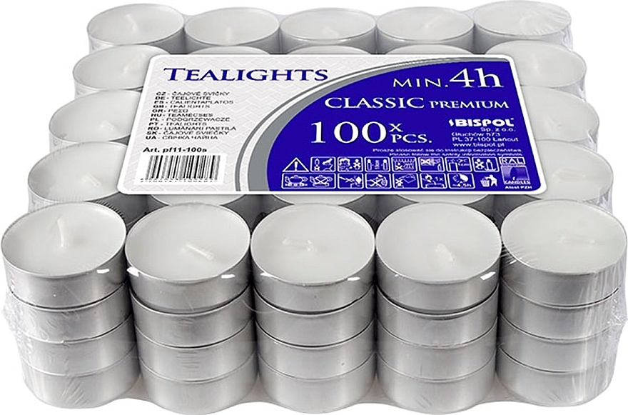 Teekerzen - Bispol Classic Premium Tealights  — Bild N1