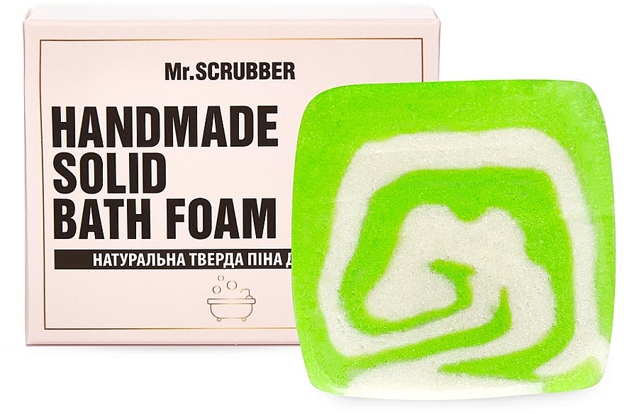 Fester Badeschaum - Mr.Scrubber Solid Bath Foam Lemongrass — Bild N1