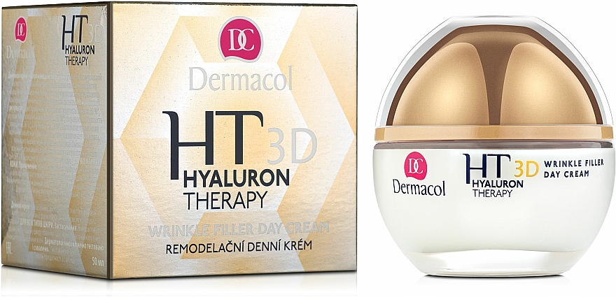 Tagescreme mit Hyaluronsäure - Dermacol Hyaluron Therapy 3D Wrinkle Day Filler Cream — Foto N1