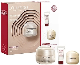 Düfte, Parfümerie und Kosmetik Gesichtspflegeset - Shiseido Ginza Tokio Anti-Wrinkle Program For Eyes (Gesichtscreme 15ml + Augencreme 15ml + Konzentrat 5ml)