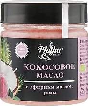 Düfte, Parfümerie und Kosmetik Natürliches Kokosöl für Gesicht und Körper mit ätherischem Rosenöl - Mayur