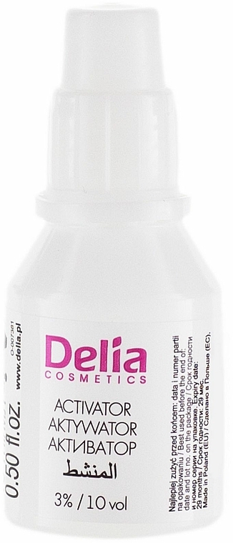 Cremefarbe für Augenbrauen (dunkelbraun) - Delia Eyebrow Tint Cream Cameleo 3.0 Dark Brown — Bild N2