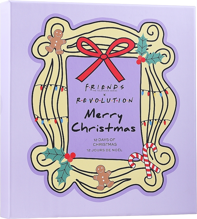 Kosmetik-Pflegeset Adventskalender 12-tlg. - Makeup Revolution x Friends 12 Days Of Christmas Advent Calendar — Bild N4