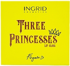 Ingrid Cosmetics x Fagata Three Princesses Lip Gloss (Lipgloss 3x4ml) - Lipgloss-Set — Bild N2