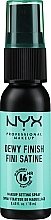Düfte, Parfümerie und Kosmetik Make-up-Fixierspray - NYX Professional Makeup Dewy Finish Long Lasting Setting Spray (Mini)