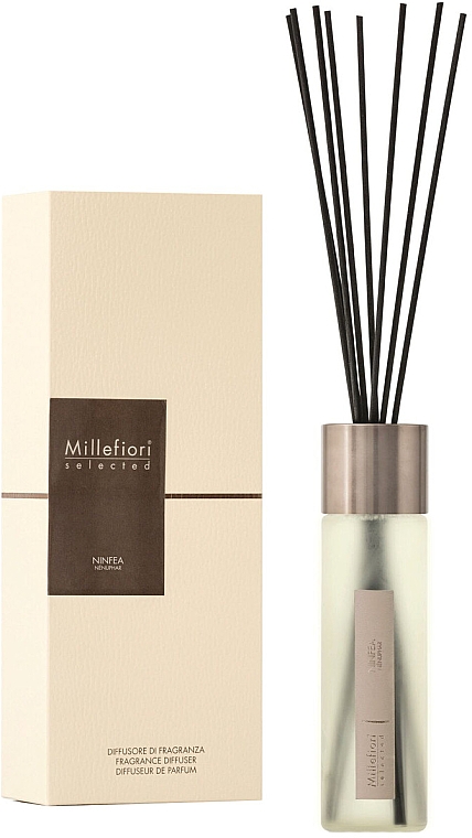 Raumerfrischer - Millefiori Milano Selected Ninfea Water Lily Fragrance Diffuser — Bild N3